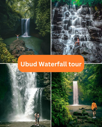 Ubud waterfall tour: 49usd per car