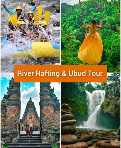River Rafting and Ubud Tour: 39usd per car